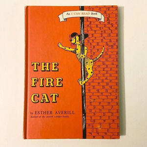 Vintage 1960 The Fire Cat by  Esther Averill Harper and Row Book
